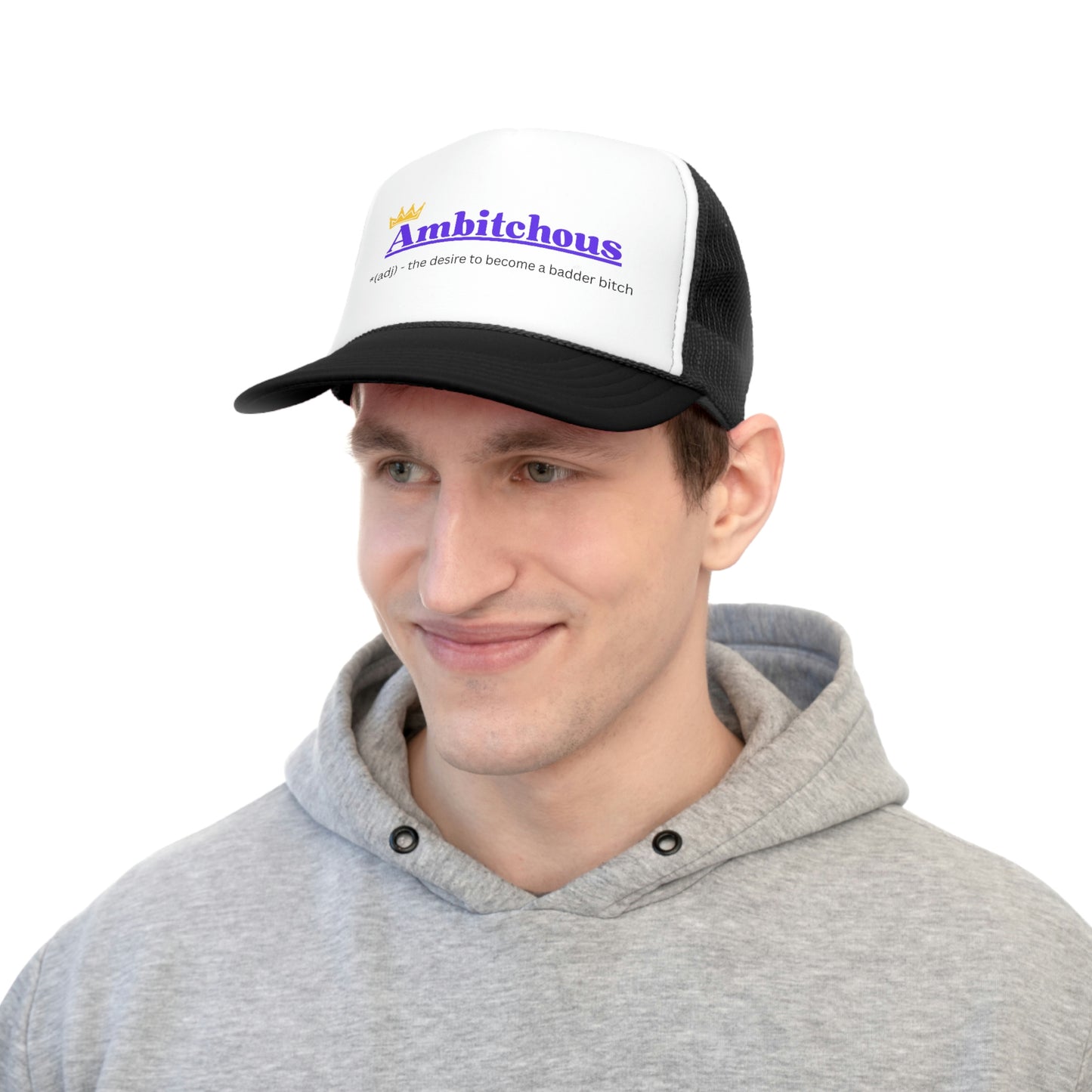 Ambitchous Trucker Caps, Trendy Trucker Hats, Best Friend Hat, Mesh Hat, Adjustable Hat, Funny Hats