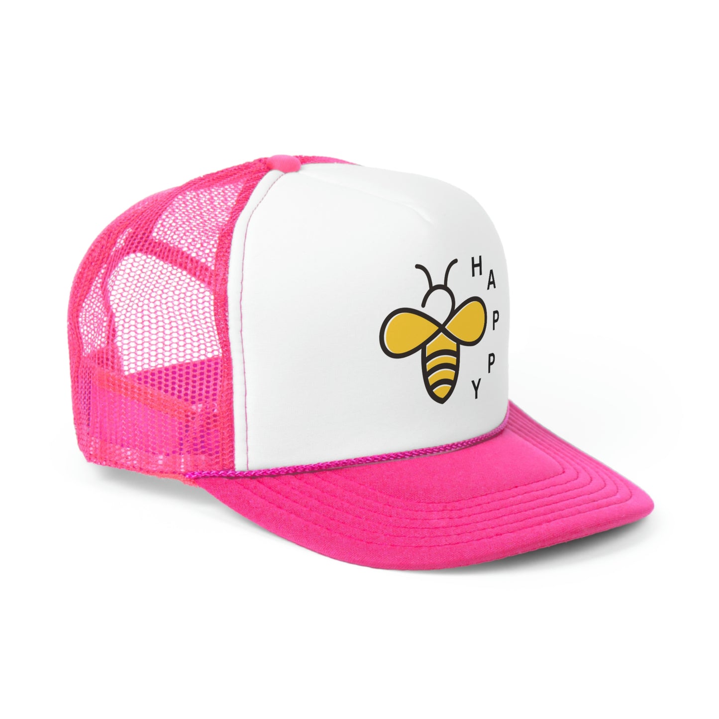 Bee Happy Trucker Caps