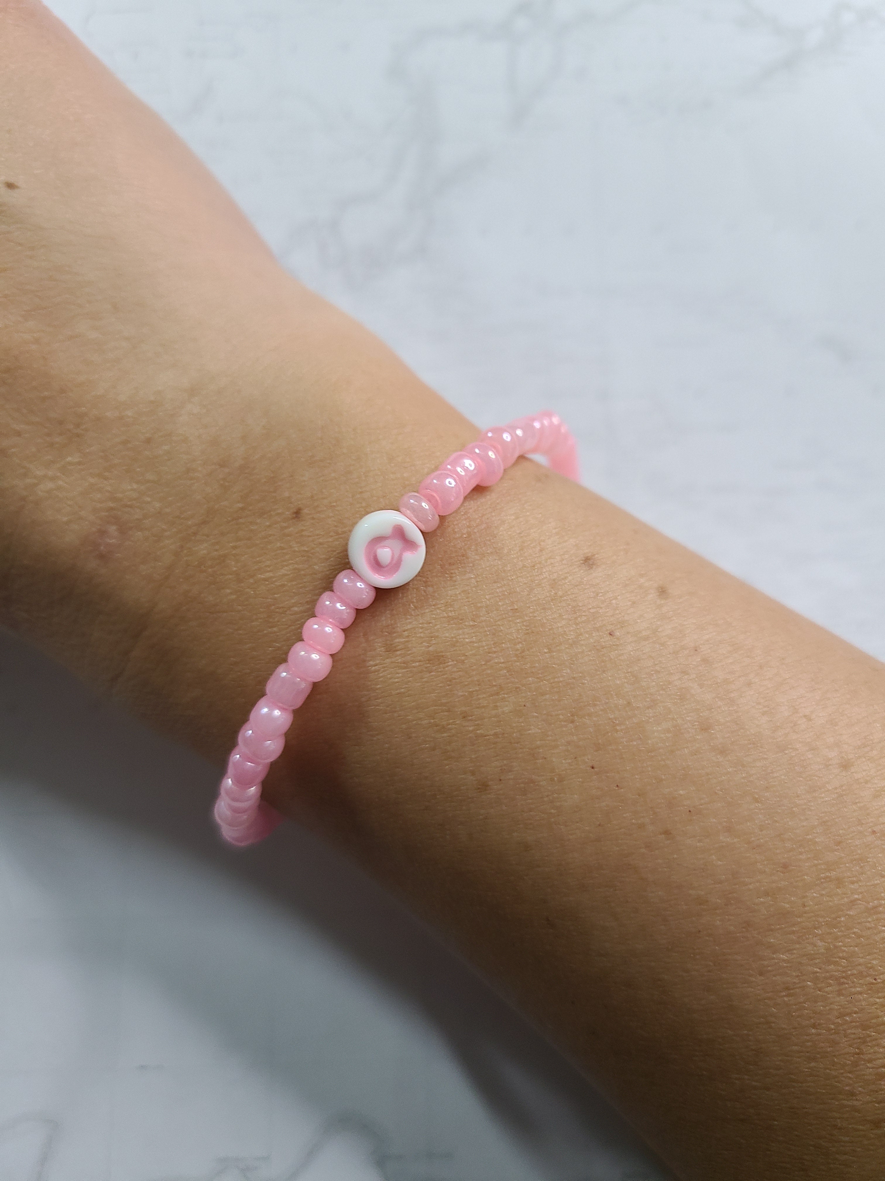 The Pink Breast Cancer Awareness Bracelet | Julie Vos