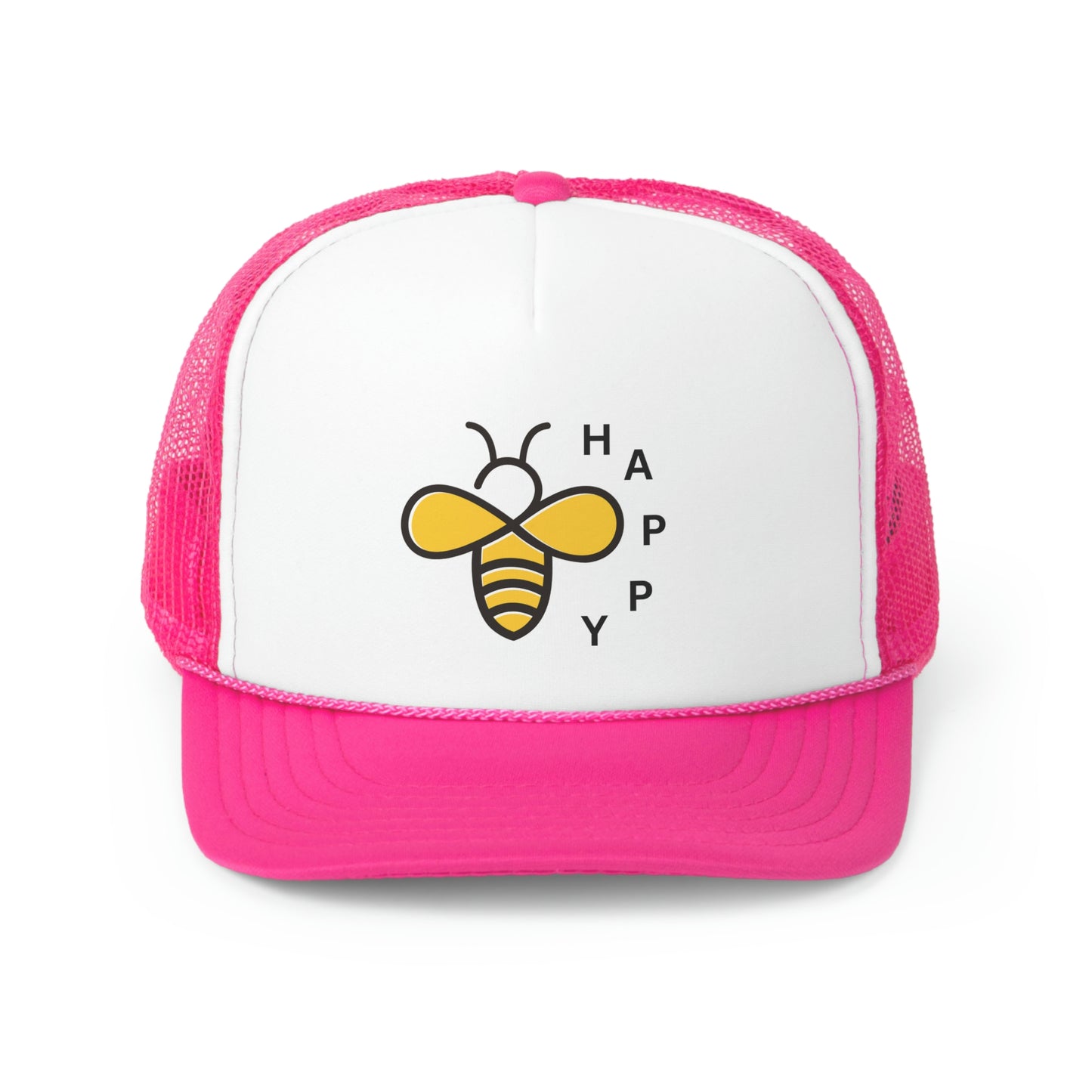 Bee Happy Trucker Caps