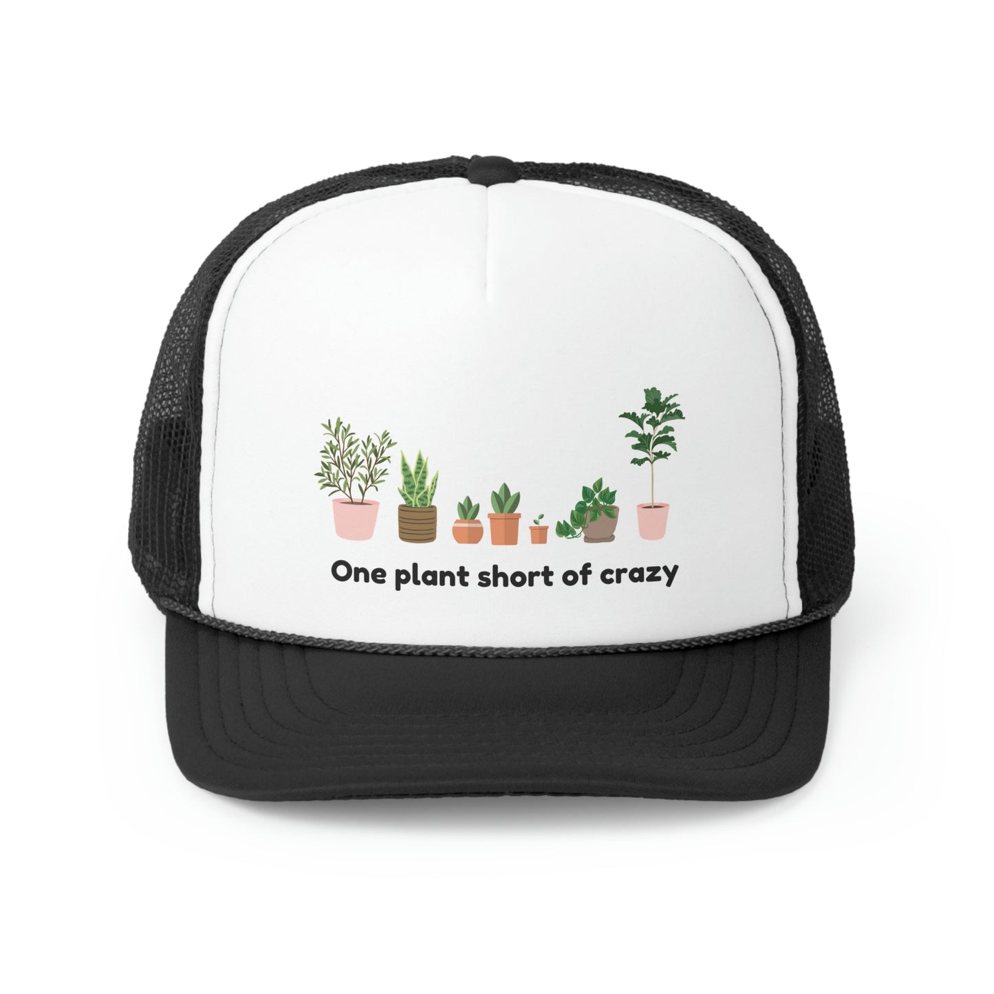 Plant Trucker Caps, Crazy Plant Person, Trendy Trucker Hats, Best Friends Hat, Mesh Hat, Adjustable Hat, Funny Hat, Unisex Hat