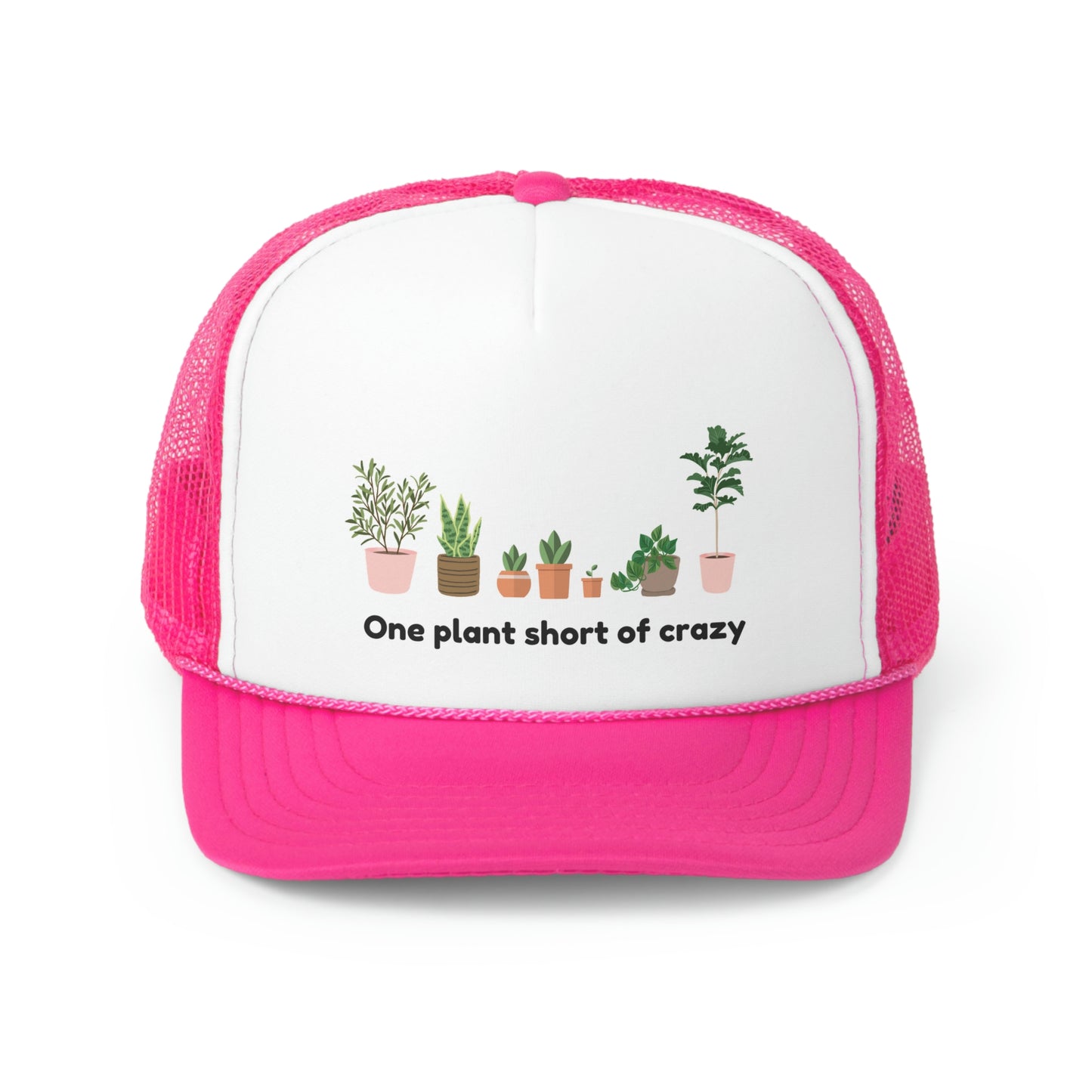 Plant Trucker Caps, Crazy Plant Person, Trendy Trucker Hats, Best Friends Hat, Mesh Hat, Adjustable Hat, Funny Hat, Unisex Hat