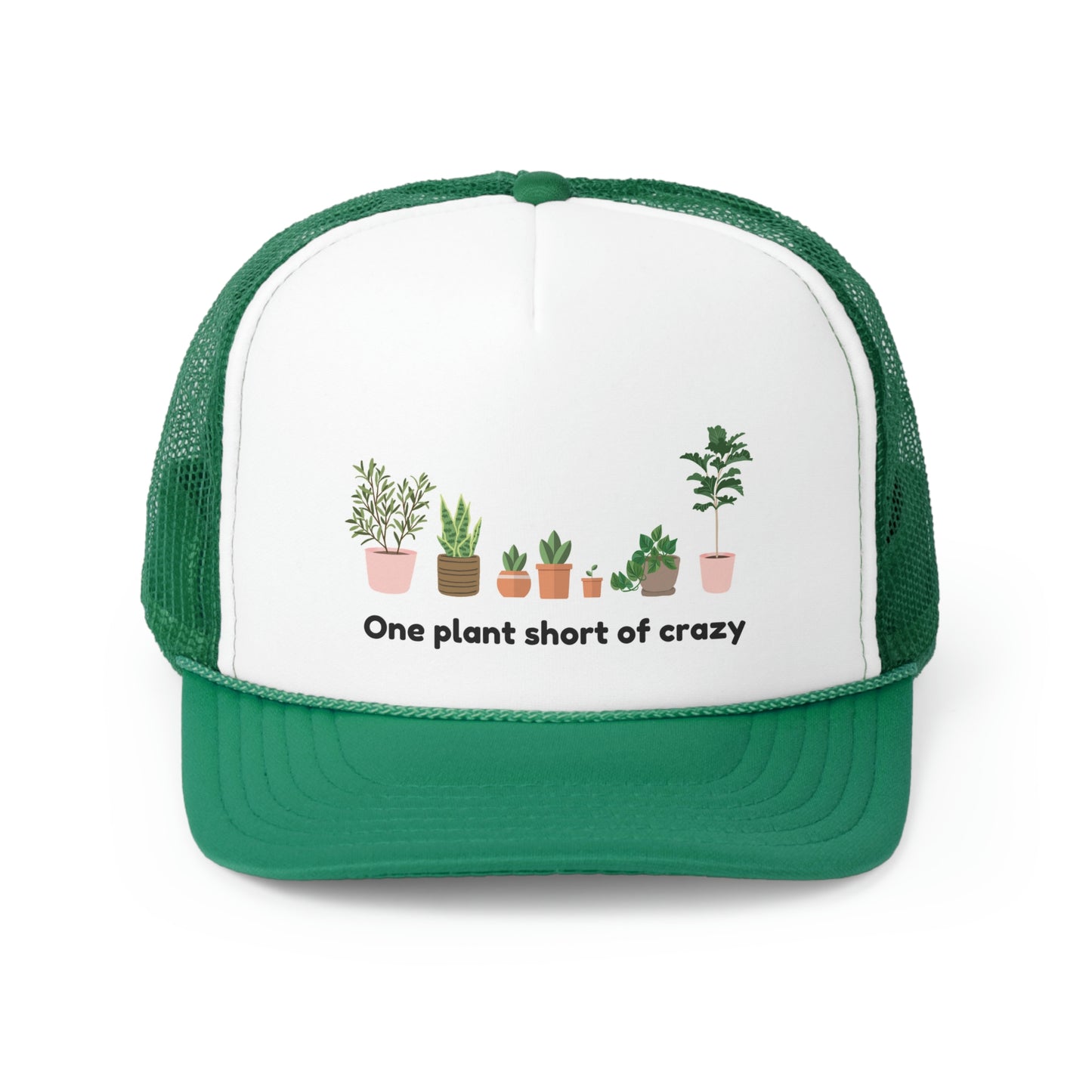 Plant Trucker Caps, Crazy Plant Person, Trendy Trucker Hats, Best Friends Hat, Mesh Hat, Adjustable Hat, Funny Hat, Unisex Hat