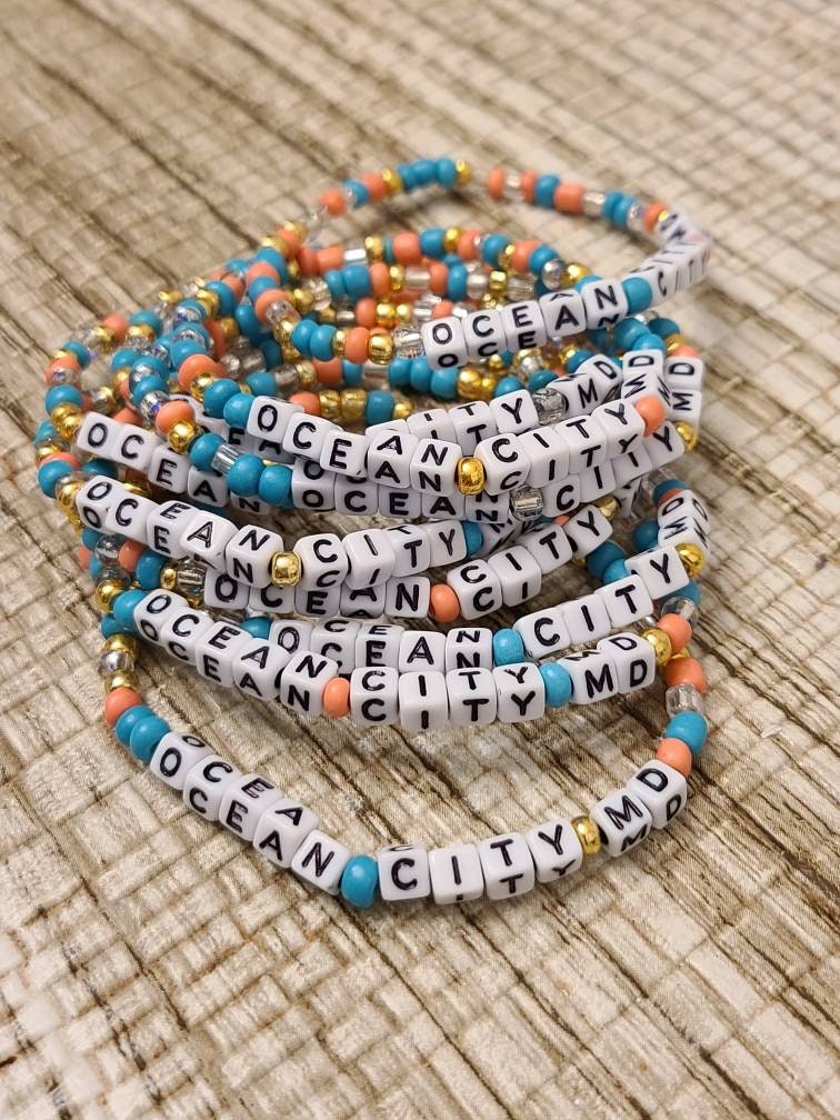 Custom made clearance bracelets with names